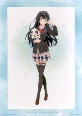 [중고] 잡화 유키노시타 유키노 프레임 첨부 일러스트 보드 [이치 반 쿠지 역시 내 청춘 러브 쌀은 잘못되어있다. 완] D상