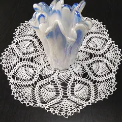 レース編みドイリー