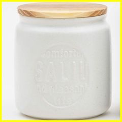 【即日発送】SALIU キャニスター 日本製 | 保存容器 | 陶器 | チーク