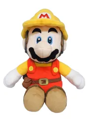 【新着商品】Boeki) スーパーマリオメーカー2 ビルダーマリオ (S) 三英貿易(Sanei W13.5×D11×H24cm ぬいぐるみ SMM01