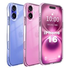 保護カバー スマホケース 透明 アイフォン16 ワイヤレス充電対応 黄変抑制 (6.1インチ) 軽薄 ケース ケース 16 16 iPhone iPhone 2重構造 TPU + PC 耐衝撃 衝撃吸収 MIL規格取得 クリア Blxnyt