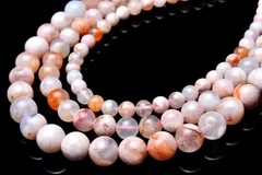 チェリーブロッサムアゲート 桜瑪瑙 10mm １連（約３８cm） パワーストーン 天然石 _R5815-10