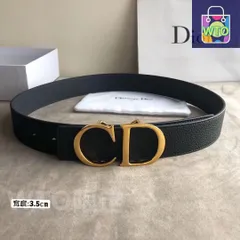 【今日特価】DIOR ダブルフェイスユニセックスベルト-1