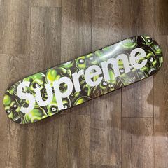 未使用品 SUPREME 18SS Skull Pile Skateboard GREEN スカル