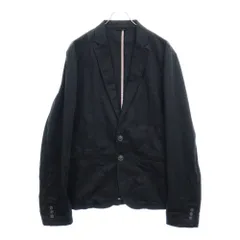 AX ARMANI EXCHANGE (アルマーニ エクスチェンジ) コットン 2B テーラードジャケット ブラックのサムネイル