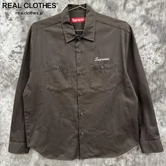 2025年最新】supreme work shirtの人気アイテム - メルカリ