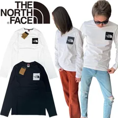 ザ ノースフェイス 長袖 Tシャツ ロンT ファイン NF0A8A6P ボックスロゴ プリントロゴ クルーネック ユニセックス コットン素材 THE NORTH FACE M L/S FINE TEE 新品 正規品 未使用品