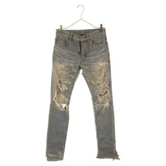 サンローラン　デニム　エディ期 13aw SAINT LAURENT サンローラン 13AW 328945 デストロイ クラッシュ