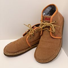 【美品】インディアン　レディースシューズ　帆布ショートブーツ　size23.5（大きめ）