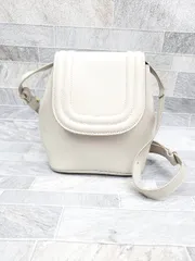 ◇ HIEMSCOR イエムスコール 韓国ファッション フラップショルダーバッグ ベージュ レディース P  【1405090010004】