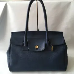 ⭐️新品未使用⭐️　トフ&ロードストーン　ブラスボタン　トートバッグ　レザー　紺 2025年最新】TOFF＆LOADSTONE メンズ トートバッグの人気アイテム