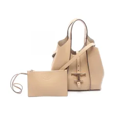 TOD'S トッズ Tタイムレス ショッピングバッグ ミニ ハンドバッグ