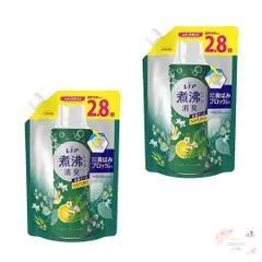 【まとめ売り】レノア 煮沸レベル 消臭 抗菌 ビーズ ナチュリスシャワー フレッシュの香り つめかえ用超特大 1180mL×2袋 