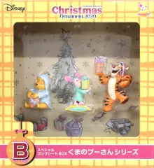 【中古】置物・装飾品 くまのプーさんシリーズ オーナメント 「Happyくじ ディズニークリスマスオーナメントくじ2020」 スペシャルコンプリートBOX賞