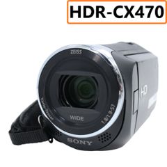 ソニー ビデオカメラ HDR-CX470 32GB 光学30倍 ブラック Handycam HDR-CX470 B【 可（C）】