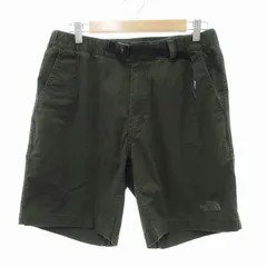ザノースフェイス THE NORTH FACE コットンオックスライトショーツ ハーフパンツ M カーキ NB42312 /JS ■GY35