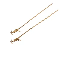 【希少】SAINT LAURENT ピアス YSL 両耳用 ピアス 2025年最新】Yves Saint Laurent レディース ピアス(両耳用)の