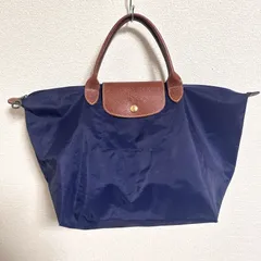 LONGCHAMP ロンシャン ルプリアージュ Mサイズ トップハンドルバッグ 1623089 トートバッグ ネイビー