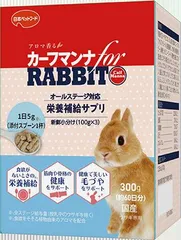 【同梱不可】日本ペットフード カーフマンナ for ラビット 300gのサムネイル