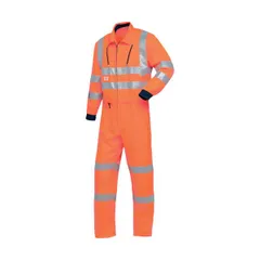 【新品・7営業日以内発送】ＡＵＴＯ－ＢＩ 7630-003-S 反射型つなぎ服7630－003オレンジ－S 7630003S【沖縄離島販売不可】