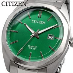 CITIZEN 腕時計 シチズン 時計 ウォッチ ビジネス カジュアル クォーツ グリーン メタルバンド メンズ BI5110-54X [並行輸入品]