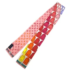 LOUIS　VUITTON　ルイヴィトン　バンドー・マイLV タグ　タイスカーフ　aq8115