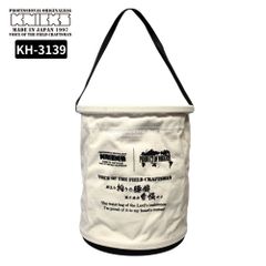 ニックス 腰道具 KNICKS 電工バケツ 道具袋 DIY コーデュラ 4号 帆布 底面補強付き KH-3139 [KH3139]