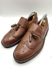 美品【フィンコンフォート】6.5/ウィングチップ/外反母趾/レザー