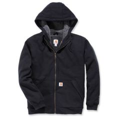 カーハート　防水　パーカーJK　黒　ボアフリース裏地　＊新品＊訳あり
