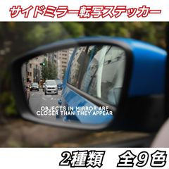 サイドミラー　転写ステッカー usdm JDM ヘラフラ　【1枚】