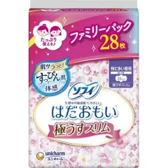  ソフィ　はだおもい　極うすスリム　特に多い昼用　羽つき　26cm　まとめ買い　28枚　 のサムネイル