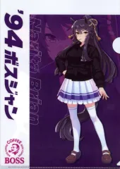 【中古】クリアファイル ナリタブライアン A4クリアファイル 「ウマ娘 プリティーダービー×サントリーBOSS 第1弾」 対象商品購入特典