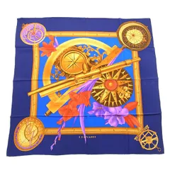 【✨美品】LEONARD PARIS レオナール 大判スカーフ イタリア製 即発 LEONARD レオナール スカーフ ストール 花柄 シルク ブルー