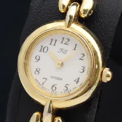 新品CITIZENシチズンレディース腕時計ソーラー可愛いシンプル逆輸入