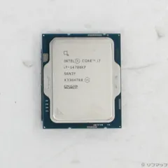 c*3様 【中古品】Intel Core i7-14700 14th Gen C Intel Core i7-14700F 14th Gen 2.1GHz (Boost to 5.4GHz) 20
