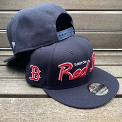USA限定 9FIFTY ニューエラ MLB ボストン レッドソックス Redsox スナップバックキャップ Evergreen Script (950-213)