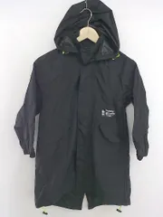 ◇ ◎ highking ハイキング 2WAY ジップアップ 長袖 フィールド コート サイズ M 120~140 ブラック レディース メンズ P 【中古】 【1210210033241】