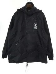 BALENCIAGA バレンシアガ 18AW WFP World Food Programme フーデッドコーチジャケット ブラック 44 543780 TCO10のサムネイル
