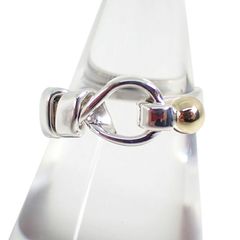 ティファニー 925/750 フック＆アイ リング /10号/g496-67 - メルカリ 