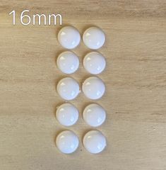 16mm デカールアイ　作製用　土台　5ペア