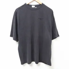 XL/古着 リーバイス Levis 半袖 ビンテージ Tシャツ メンズ 00s ワンポイントロゴ コットン クルーネック 濃グレー 25jul11 中古