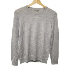 theory luxe(セオリーリュクス) 長袖セーター サイズ38 M レディース美品  - ライトグレー クルーネック