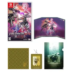 【新品】 ファイアーエムブレム無双 風花雪月 - Switch +金鹿の学級グッズセット(ハンドタオル&パスケース&メタリッククリアファイル) (【.co.jp限定】オリジナルパノラマ色紙 同梱) 1