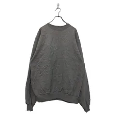 Champion 無地 スウェット トレーナー L チャンピオン グレー 裏起毛 シンプル 古着卸 アメリカ仕入 a603-6681