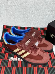 新品未使用 Wales Bonner × Adidas Samba スニーカー 男女兼用