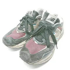 ◇ NEWBALANCE ニューバランス M5740TB ビッグNロゴ ウェーブデザイン スニーカー サイズ26.0 グレー系 レディース E  【1310300030942】