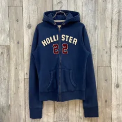 【HOLLISTER ホリスター】厚地 肉厚 スウェット スエット ジップ パーカー S