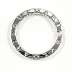 ブルガリ キーホルダー キーリング     シルバー