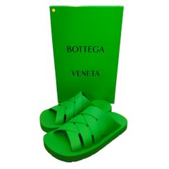 BOTTEGA VENETA サンダル 42 グリーン BOTTEGA VENETA サンダル 42 グリーン - メルカリ