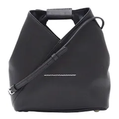 メゾン マルジェラ Maison Margiela バッグ レディース ブランド ショルダーバッグ MM6 ジャパニーズ クロスボディバッグ レザー ブラック 黒 ミニバッグ 小さめ 斜め掛け おしゃれ 【中古】